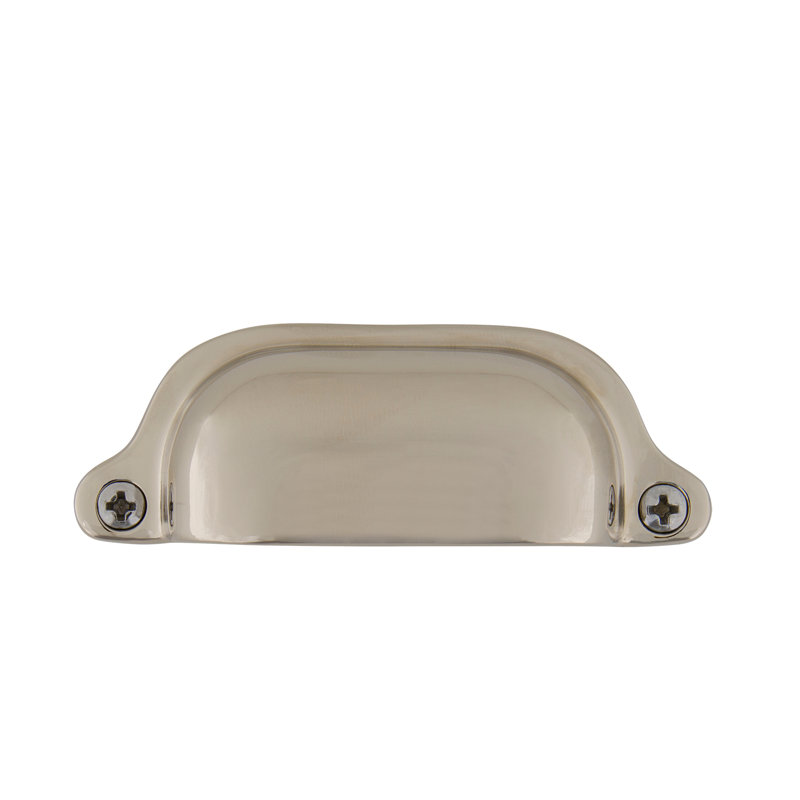 Nostalgic Warehouse Cup Pull Farmhouse Medium, Polished Nickel