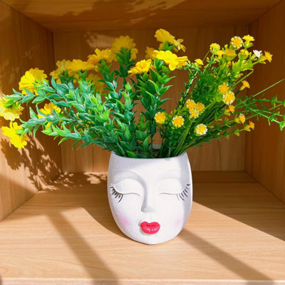 Pot de fleurs Face Header