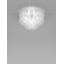 Ecos Ceiling Lamp 60A White Striped Glossy Chrome E26 Ul-1276664161-1276664163