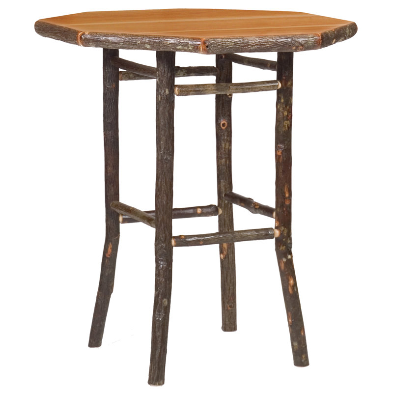 Table bistro Fireside Lodge Hickory, Traditionnel, H 42 po x l 36 po x P 36 po