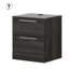 Table de chevet 2 tiroirs avec 4 ports USB Step One Essential