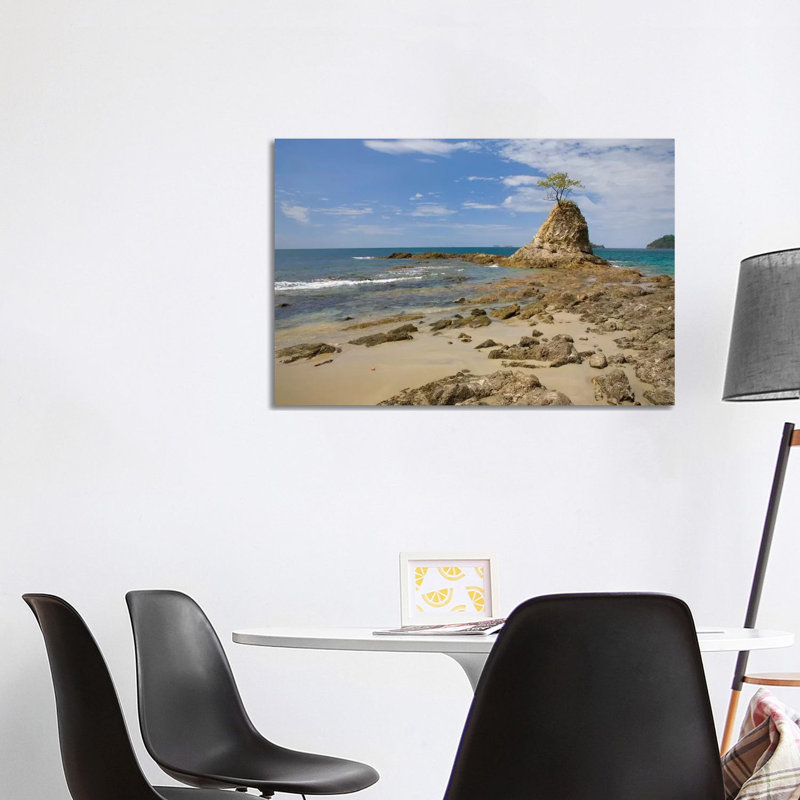 Point With Tree On Penca Beach, Costa Rica by Tim Fitzharris - Gallery-Wrapped Canvas Giclée on Canvas, Wrapped Canvas