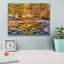 «Golden Hour River Reflection on Canvas» par Mark A Paulda, reproduction-279550399