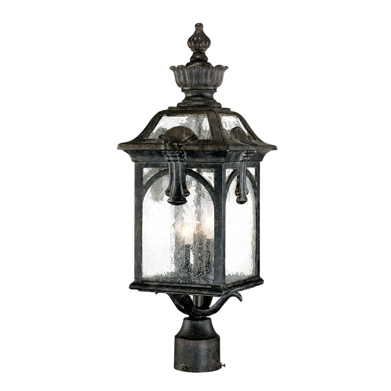 Applebaum Seeded Lantern Head, Black Coral