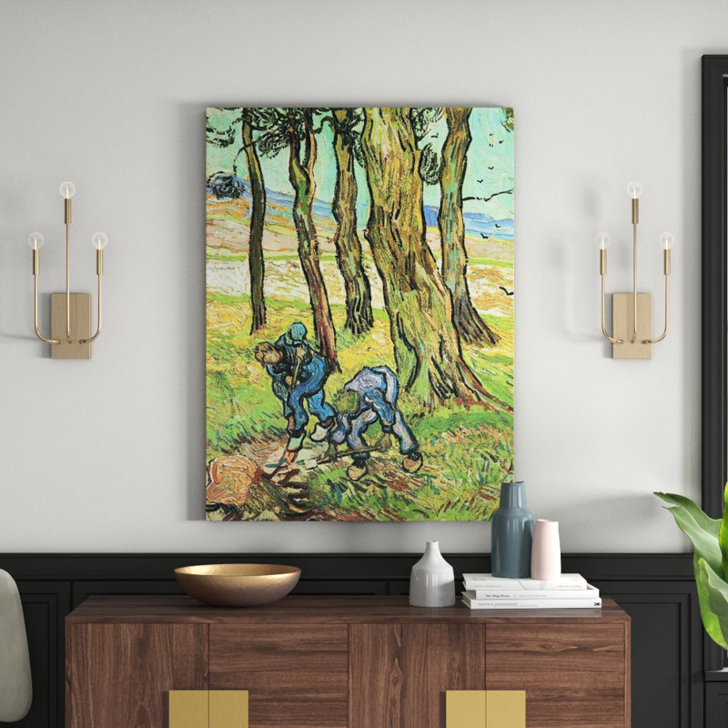 1 Piece Wrapped Canvas Painting, 80cm H x 60cm W x 1.8cm D
