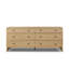 Hazel 6 Drawer Dresser-Light Wash Oak