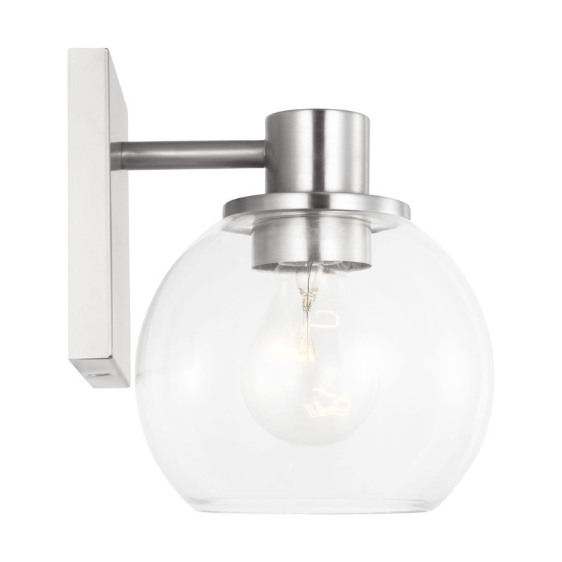 Petite baignoire Rito de Génération Éclairage , 1 Light, Nickel brossé, H 7,125 po x l 6 po x P 7 po