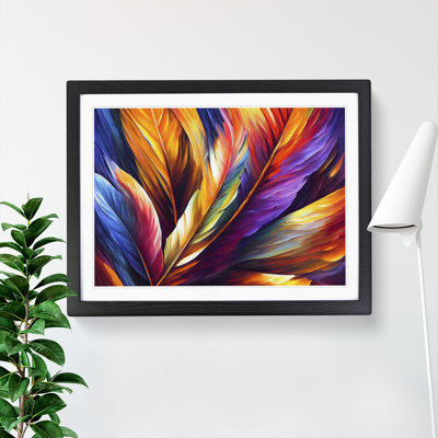 Bird Feather - Single Picture Frame Painting