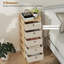 33 cm W Chest of 5 Drawers-1616586302
