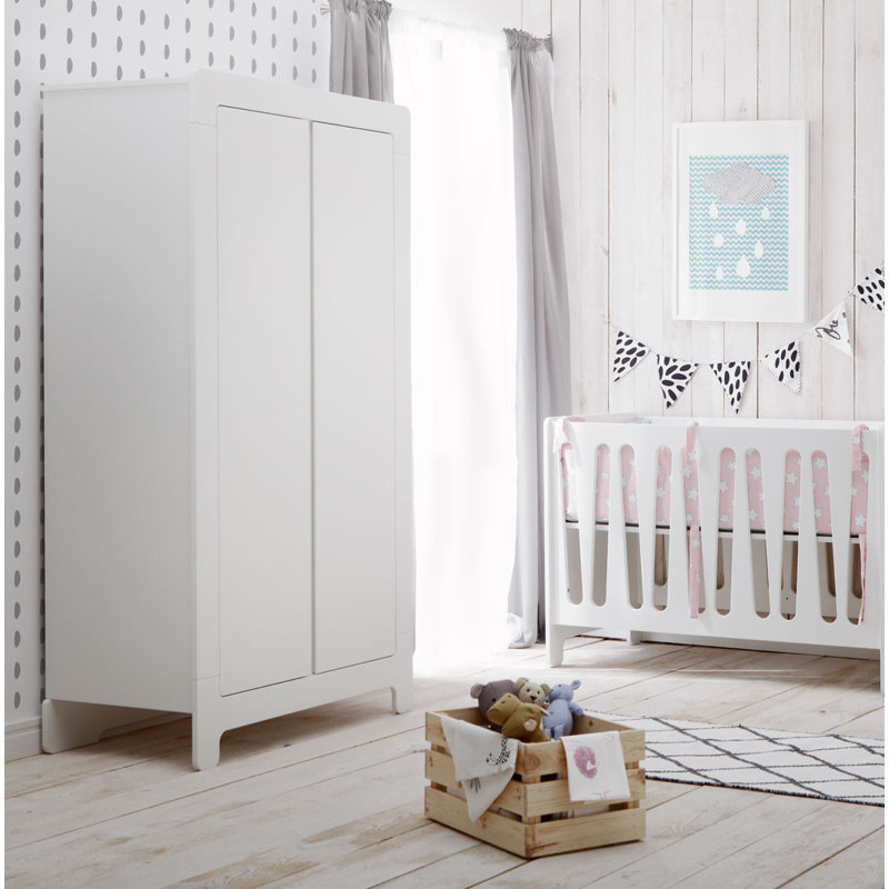 Gira 2 Door Manufactured Wood Wardrobe