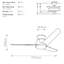 Cassels 60cm Ceiling Fan with LED Lights-1444282968