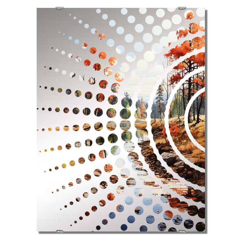 Llaguno - Miroirs muraux décoratifs Forest River, 40 po x 30 po