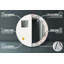 Huldar Glass Flat Wall Mirror