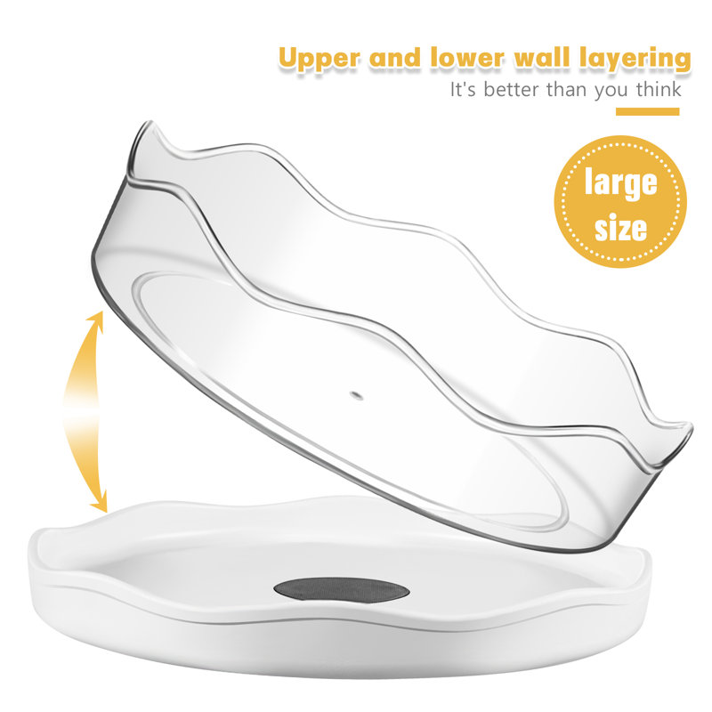 Ebern Designs Miori Plastic Lazy Susan