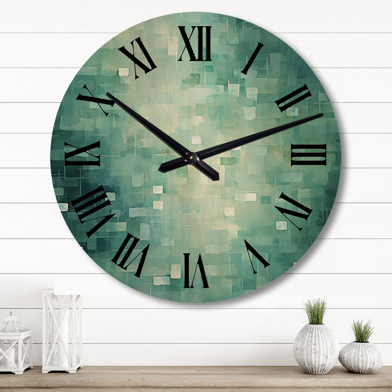 Antoanella Solid Wood Wall Clock, Large