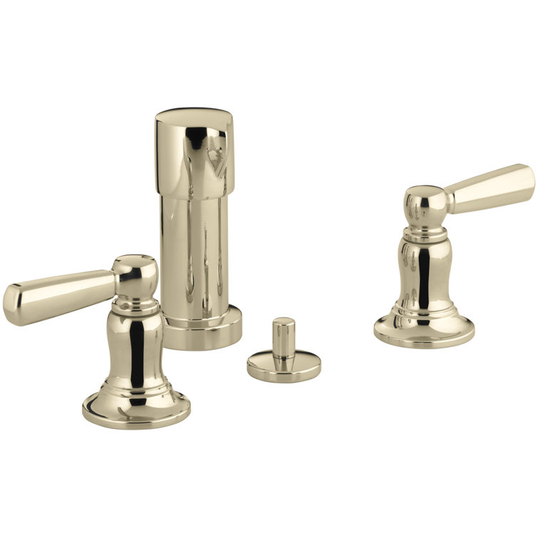 Bancroft Vertical Spray Bidet Faucet with Lever Handles