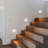 Hardwired White Motion Sensing Led Stair Light With Motion And Photocell Sensor 2 Pack