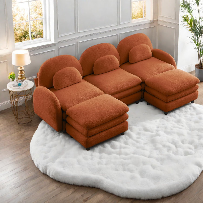 Canapé modulaire 3 places Cloud Comfort