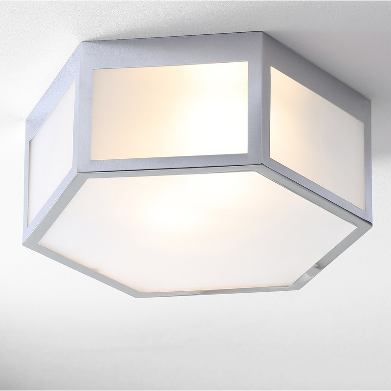 Hoosier Flush Mount, 6.5" H x 15.75" W x 15.75" D