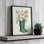 «Tulips in Rainboots 1» par Sara Baker, reproduction d'art