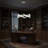 Adjustable Height Aquaflow Ripple 4500/6500K LED Chandelier