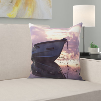 Housse et insert de coussin carré bateau