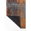 Rapture Orange/Gray Abstract Luxury Area Rug-68867525