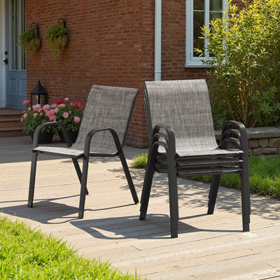 Stacking Patio Dining Armchair