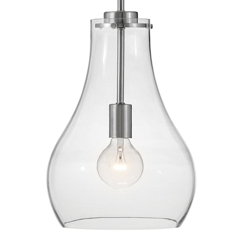 Frankie 1 - Light Single Pendant, Brushed Nickel