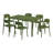 6-Person Outdoor Rectangular Dining Set-124927505
