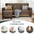 Azura 76.4“ Sofa Couch with Ottoman-1427074613