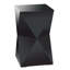 Table d'appoint en verre sablier Prism - noir-1049612516