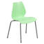 Chaises de vestibule empilables en plastique Oliverson-31020529