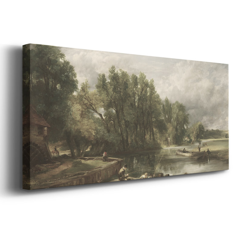 Série paysage - DCCXLI- Toile tendue avec châssis - Prêt à accrocher