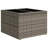 vidaXL Garden Sofa Set 5 pcs Grey Poly Rattan-1854659243