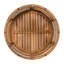 27.95" Acacia Wood Outdoor Coffee Table