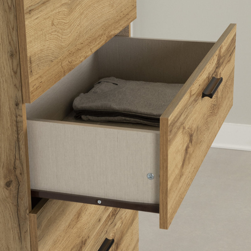 Woodacre 29'' W 5 - Drawer Dresser, Nordik Oak
