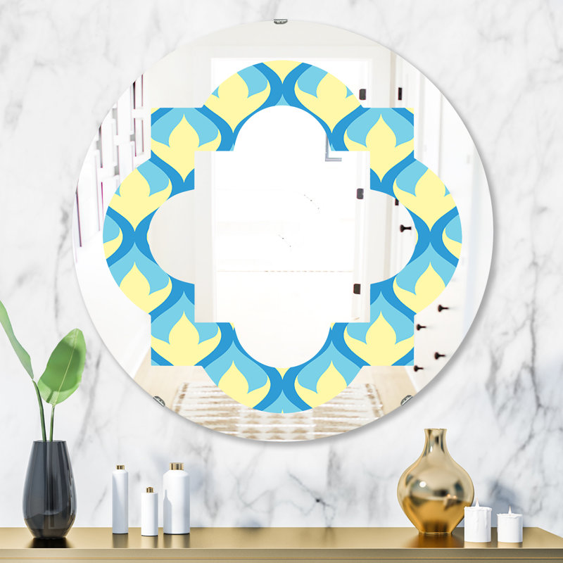 Miroir mural Space Geometrique II, H 31,5 po x l po