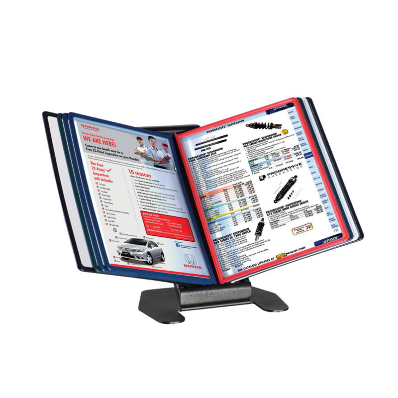 MT Displays 11'' H Newspaper Holder, Black