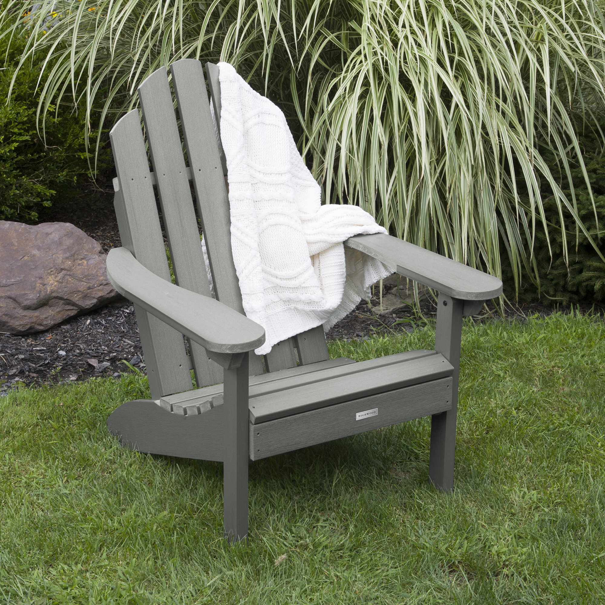 Leis Outdoor Adirondack Chair, Coastal Teak