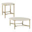 Ensemble de tables basses 2 pièces Colville