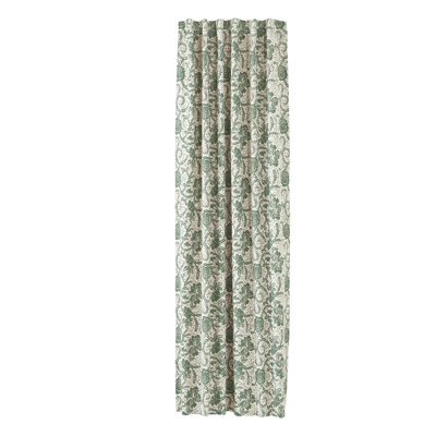 Cowlington Room Darkening Cotton Blend Curtain
