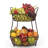 Gourmet Basics by Mikasa Lattice Countertop Fruit Basket