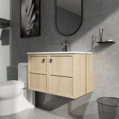 Meuble-lavabo 30 po avec lavabo en céramique