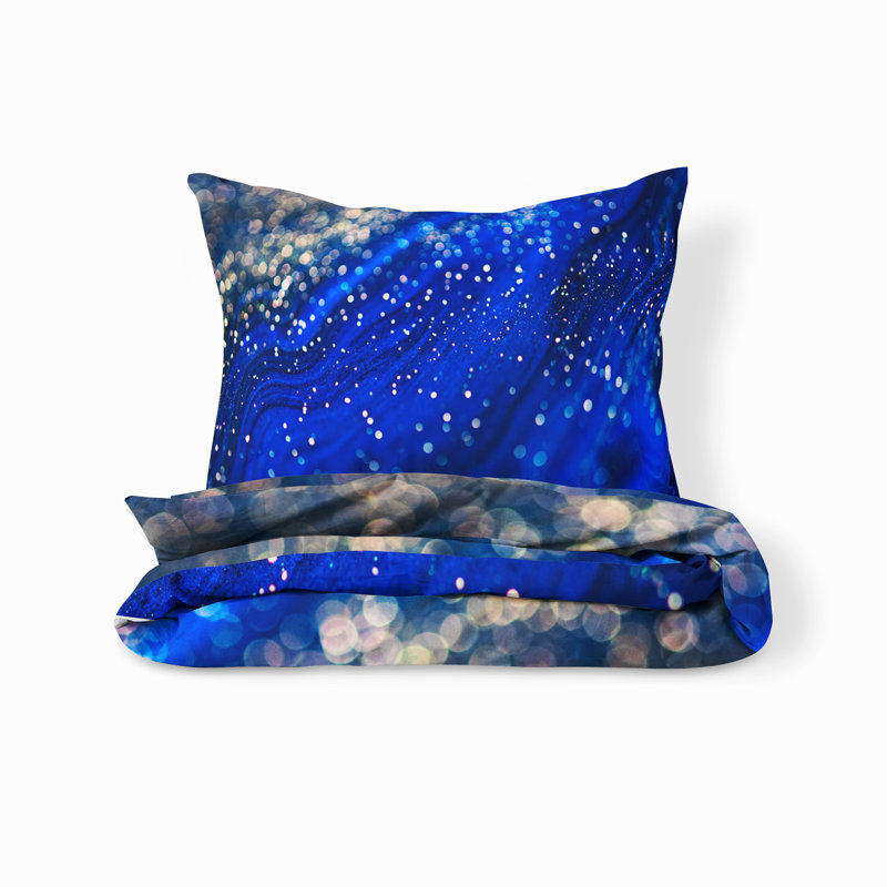 Abstract Duvet Cover, King Duvet Cover + 2 King Shams