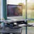 Corner Sit Stand Desk Converter