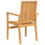 Demarrie Stacking Patio Dining Armchair