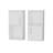 2 Bathroom Medicine Cabinets With Open Shelf-561420462