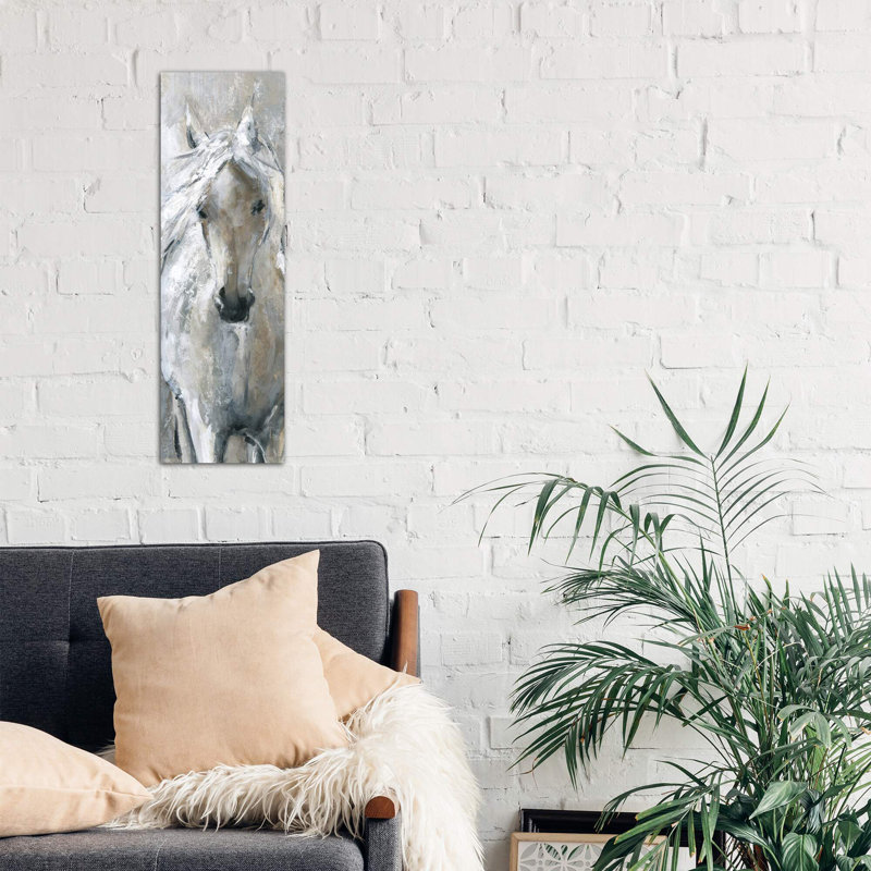 Standing Proud by Carol Robinson - Panoramic Painting on Canvas, 152.4 cm H x 50.8 cm W x 1.91 cm D, No Frame