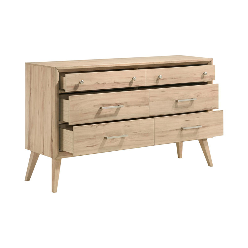 Commode double 6 tiroirs Deana